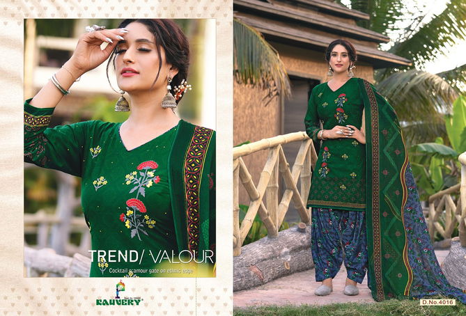 Kauvery Nyraa 4 Ready Made Cotton Fancy Ethnic Wear Designer Dress Collection